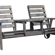 Ulkopenkki KIngdom 177 cm - Harmaa