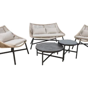 Puutarhasetti Helsinki Beige -