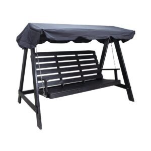 riippumatto Pelle kiitoksella Kahvi - Kahvi musta & musta