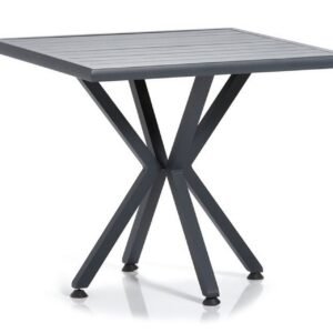 Ruokapöytä Cravans 90x90x90 cm - Harmaa