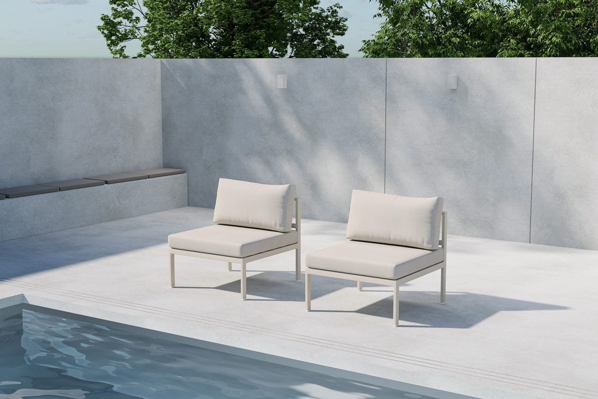 Copacabana keskiosa 70 cm ulkokäyttöön - Beige