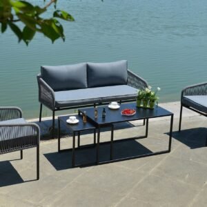 Puutarharyhmä Levine Musta -