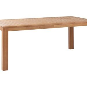 Puutarhapöytä Eukaliptus 190 x 105 cm MONSANO - Puu/Luonnonväri