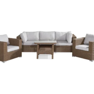 Oleskeluryhmä Marcus - Luonnonväri Pöytä 2 tuolia