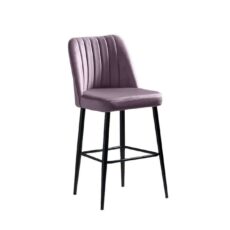 Huddy Baarituoli Utomhus 99 cm - Violettic/Musta