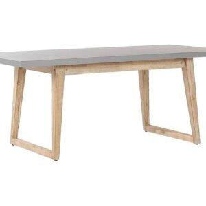 Puutarhapöytä Oria 180 x 90 cm Harmaa - Harmaa