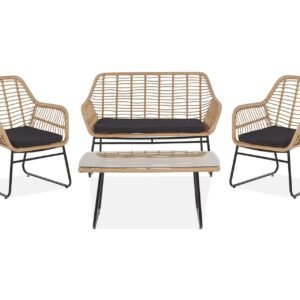 Terassisryhmä Eulace - Puu/Luonnonväri