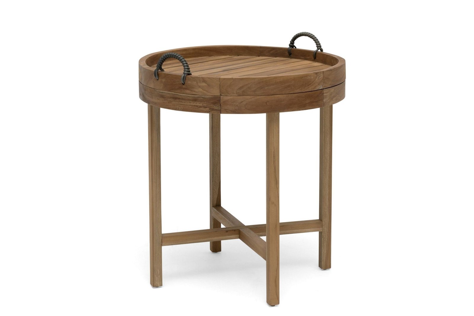 Tarjotinpöytä Hillerstorp Himmelsnäs Ø60 cm Ruskea - Ruskea