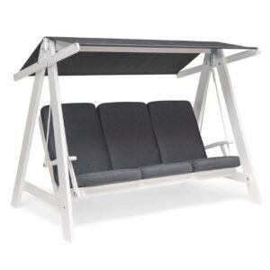 Riippukeinu Hillerstorp Aspö Valkoinen/Harmaa - Valkoinen/Harmaa