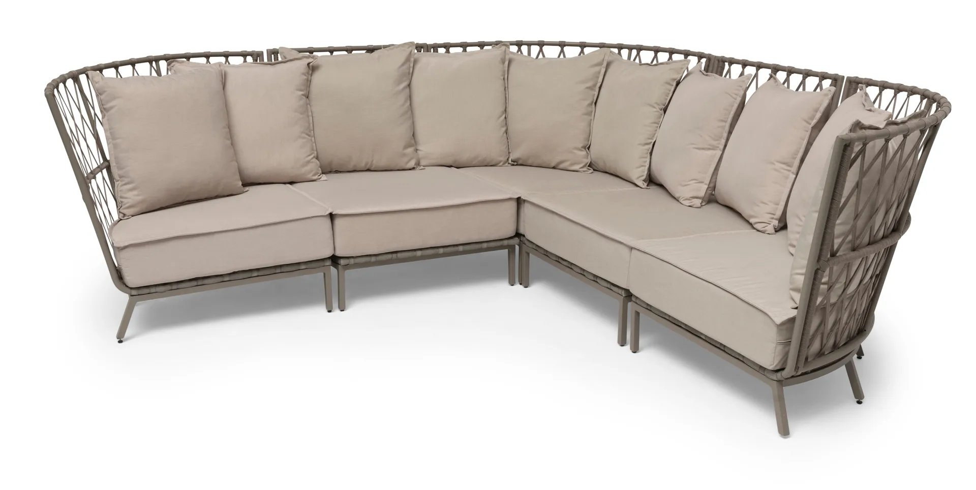 Lounge-sohva Hillerstorp Jet Set kulma - Beige