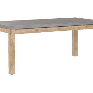 Puutarhapöytä 180 x 90 cm Harmaa OSTUNI - Harmaa