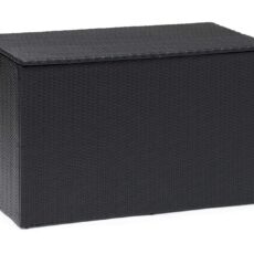 Pehmustelaatikko XL Hillerstorp Boston 136x78 cm - Polyrottinki/Harmaa/Musta