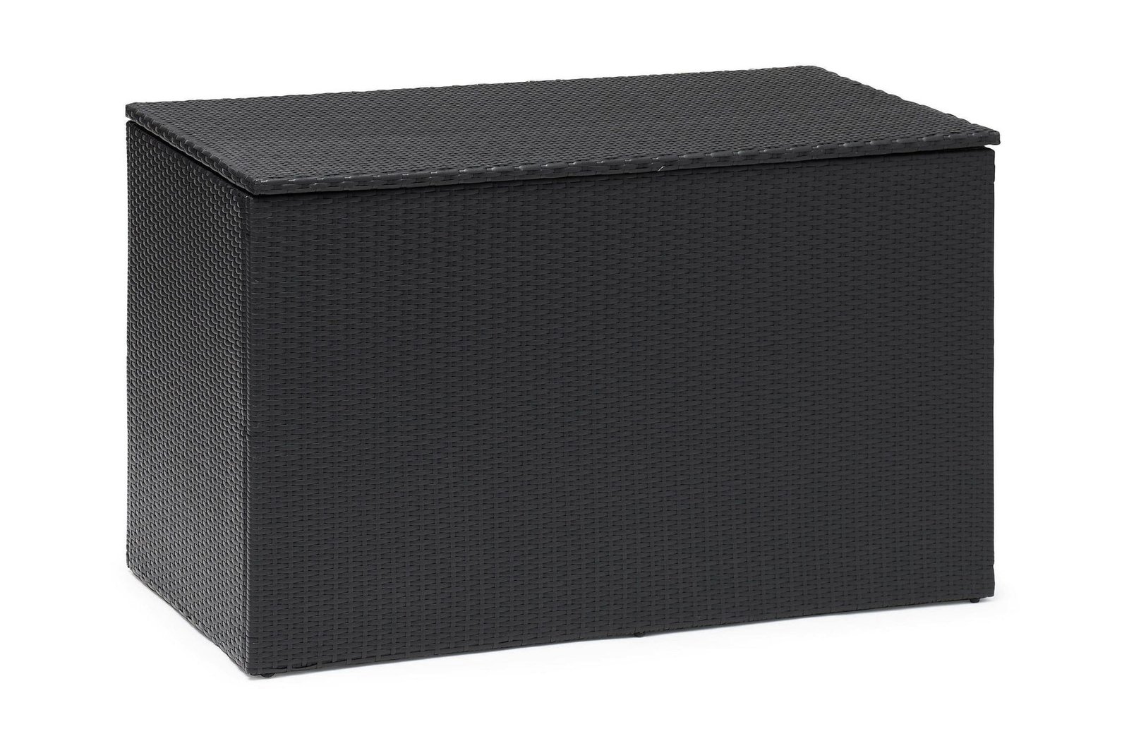 Pehmustelaatikko XL Hillerstorp Boston 136x78 cm - Polyrottinki/Harmaa/Musta