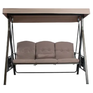 Puutarhakeinu Franco Ruskea -