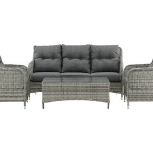 Vikelund-oleskeluryhmä ulkokäyttöön - Harmaa