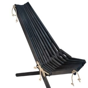 Ekotuoli tervaleppä musta öljytty