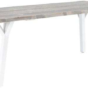 Lana terassilankkupöytä 200x88 cm savunharmaa/valkoinen