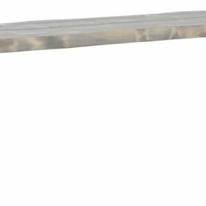 Triangel lankkupenkki 200x38 savunharmaa/valkoinen