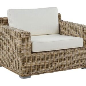 Nojatuoli Apriliana - Polyrottinki/Vaaleanruskea