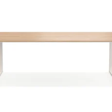 Devon suuri suorakulmainen ulkoruokapöytä 210x100 cm alumiinista - Beige