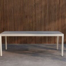Lino suorakulmainen ruokapöytä 220 cm ulkokäyttöön - Beige