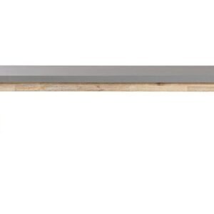 Puutarhapenkki 160 cm Harmaa OSTUNI - Harmaa