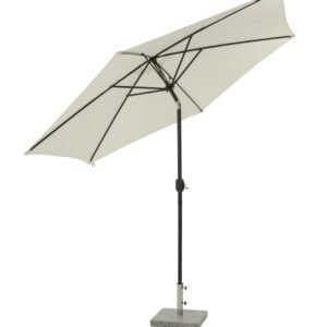 Basic aurinkovarjo 300 cm valkoinen