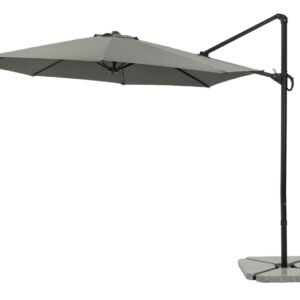 Basic sivuvarjo 300 cm harmaa