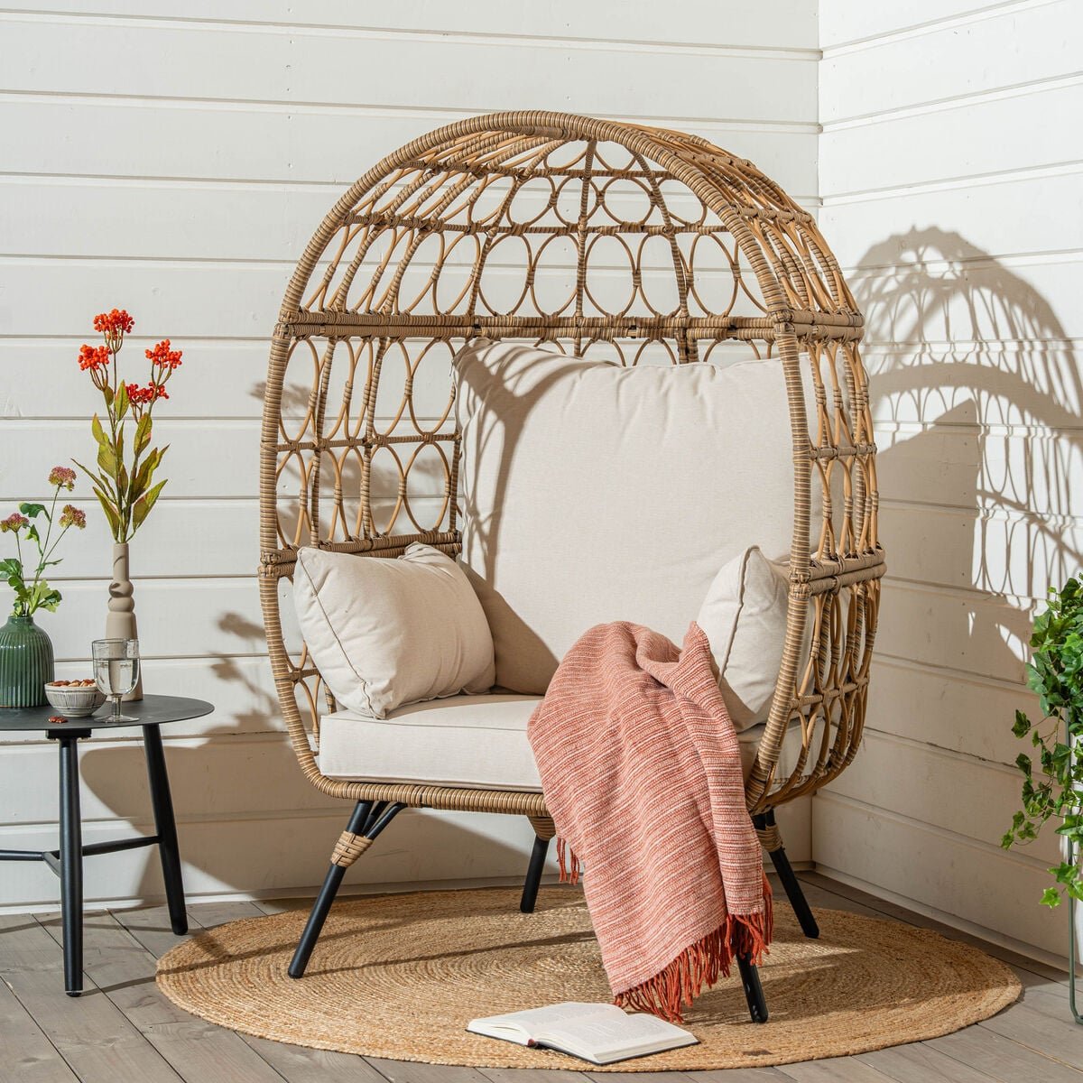 Eagle nojatuoli luonnonväri/hiekka