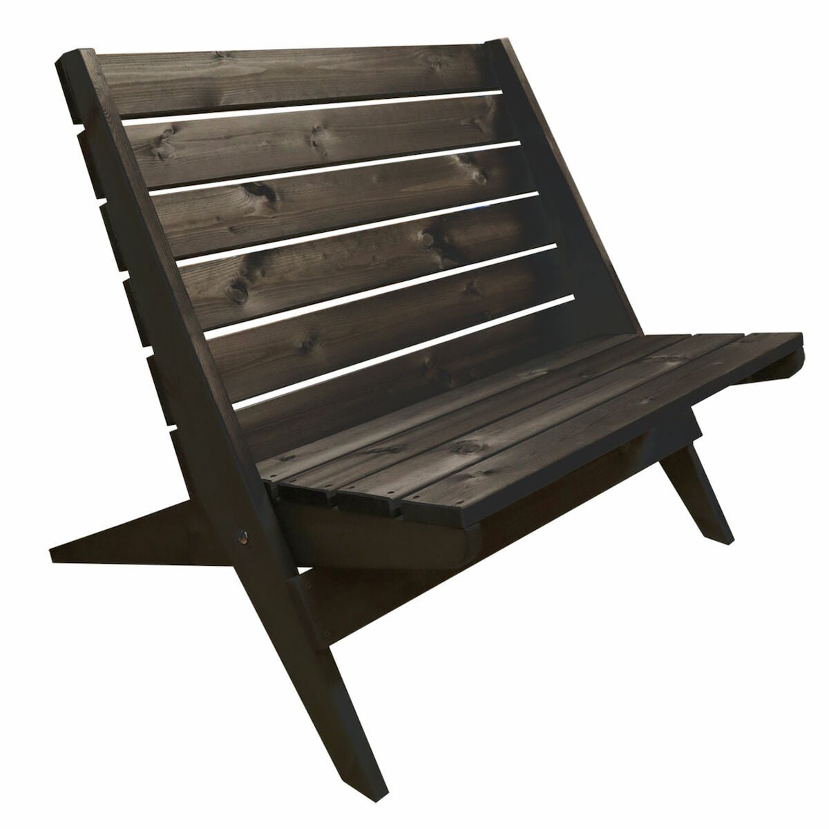 EcoFurn Tupla Granny 2.0. musta mänty