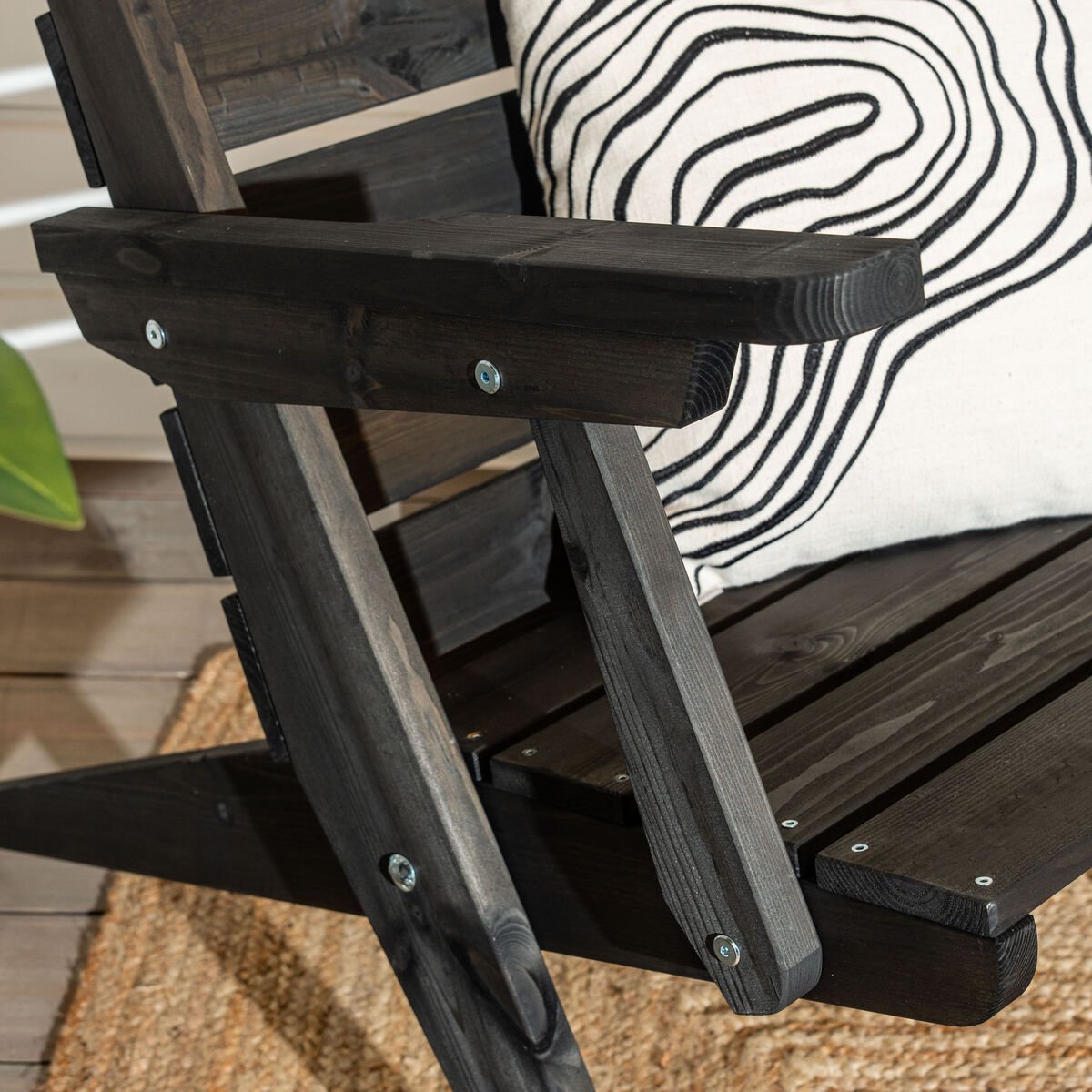 Ecofurn Granny käsinojat musta mänty