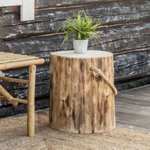 Ecofurn Pölkky jakkara 45 cm, Ø35-45 cm