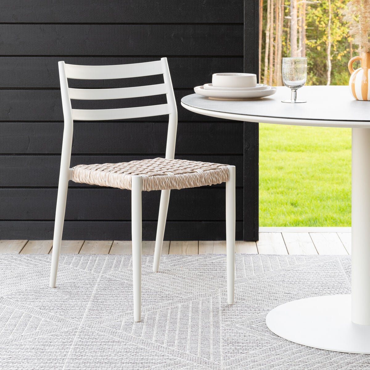 Gustav tuoli greige/vaalea luonnonväri