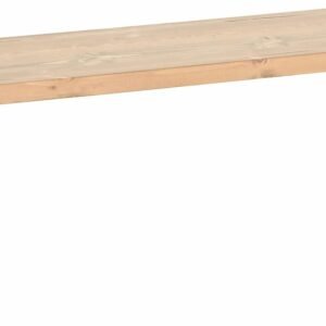 Honka terassipenkki 115x35 cm metallijalalla antiikkipetsattu/valkoinen