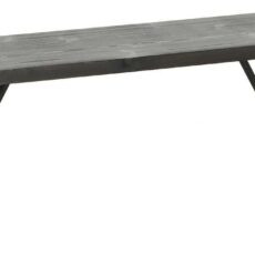 Honka terassipenkki 115x35 cm puujalalla musta