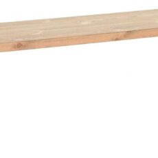Honka terassipenkki 155x35 cm puujalalla antiikkipetsattu/musta