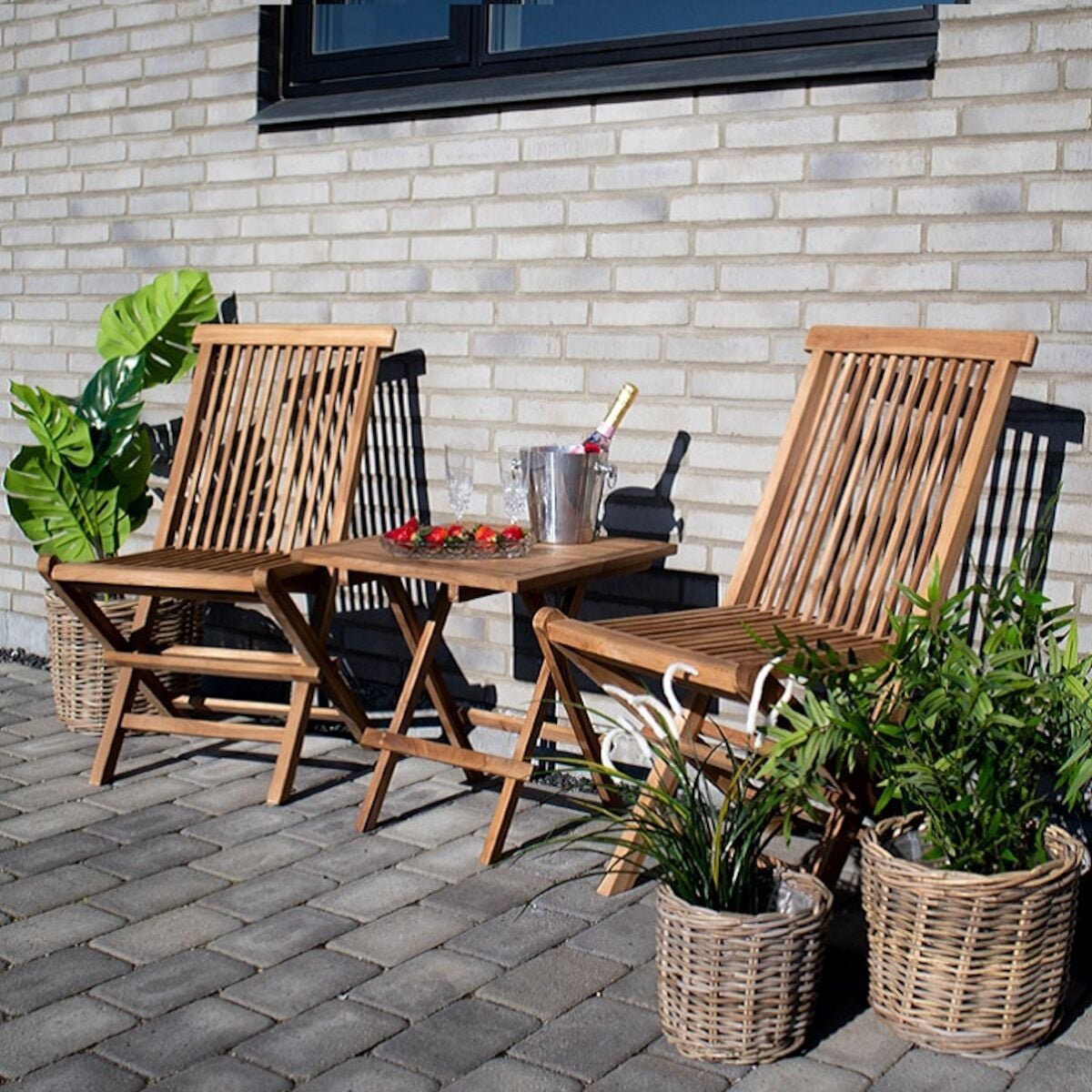 House Nordic Bilbao-Toledo tiikki parvekesetti