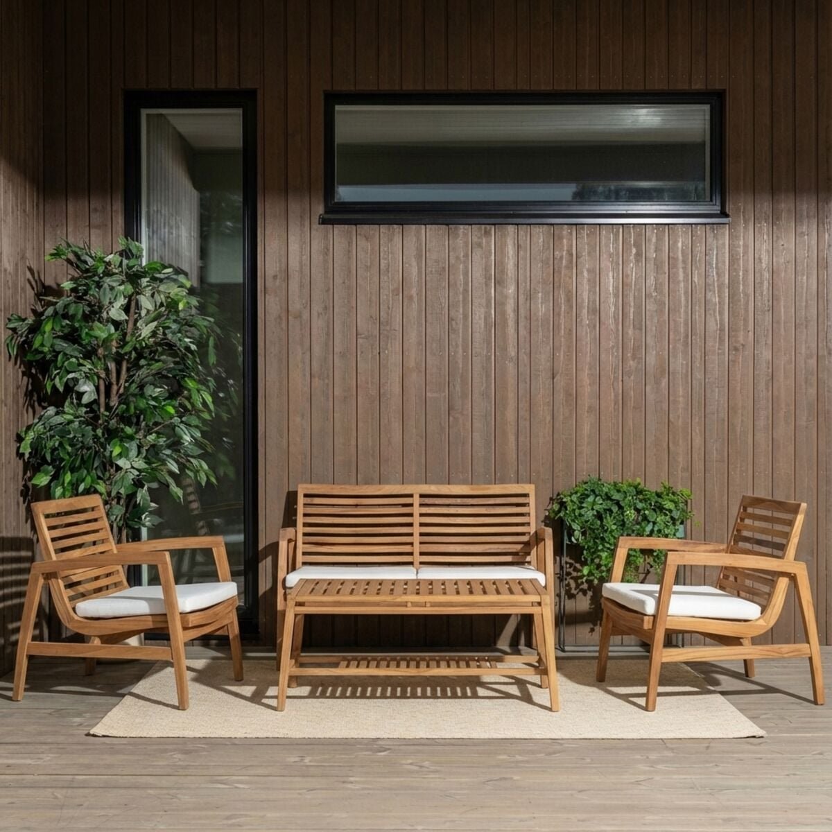 House Nordic Santander tiikki sohvaryhmä