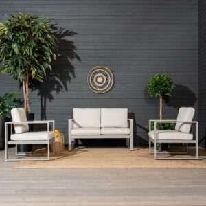 Mooda Kallas sohvaryhmä 2+1+1 greige/hiekka