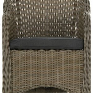 Kubu tuoli ruskea/ harmaa pehmuste