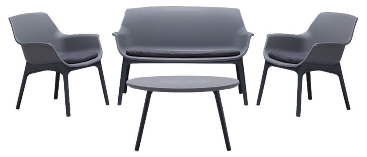 Lootus sohvaryhmä harmaa(kuvausmalli)