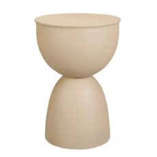 Milan pyöreä sivupöytä Ø31 cm hiekka
