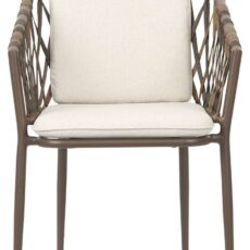 Envy Harvey puutarhatuoli pehmusteella, ruskea