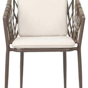 Envy Harvey puutarhatuoli pehmusteella, ruskea