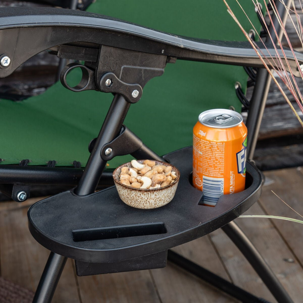 Oxford aurinkotuolin mukiteline musta