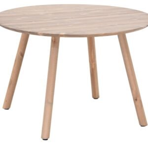 Palma pyöreä ruokapöytä Ø115 cm antiikkipetsattu