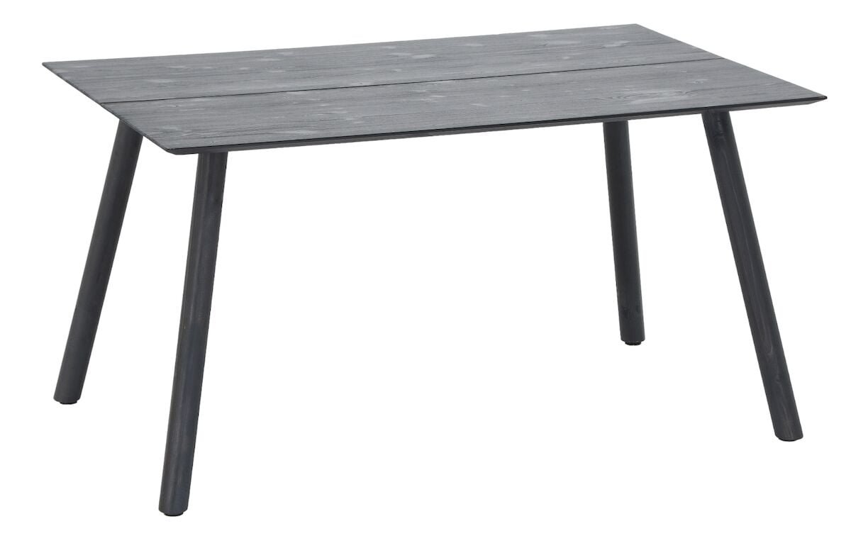 Palma ruokapöytä 140x90 cm musta