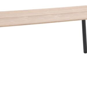 Palma ruokapöytä 180x90 cm antiikkipetsattu/musta