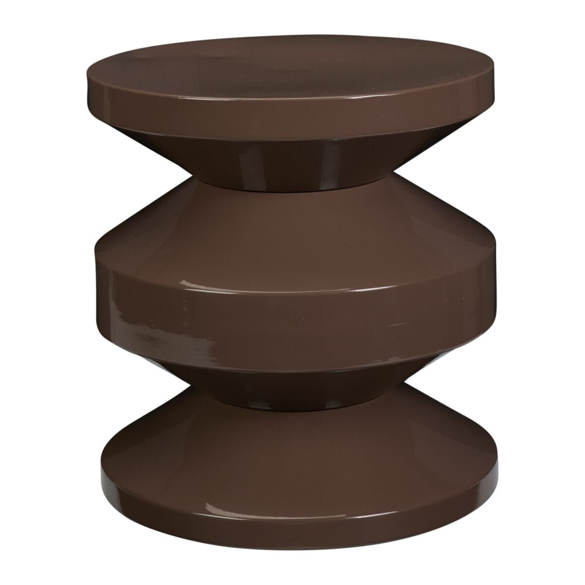 Pilar pyöreä sivupöytä Ø31 cm ruskea