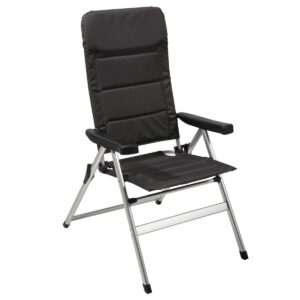 Relax säädettävä taittotuoli hiilenharmaa